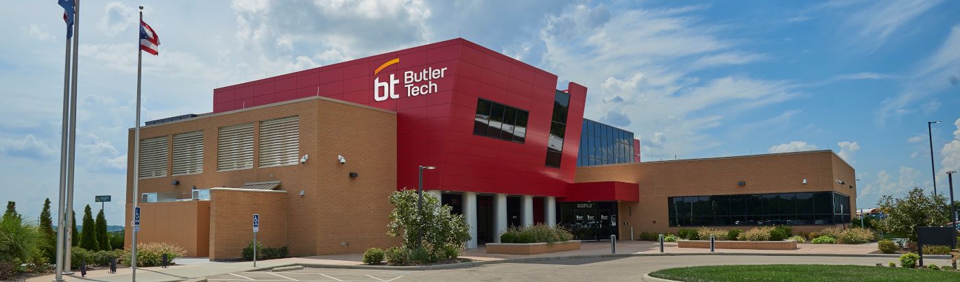 Exterior of a Butler Tech building in Butler County, OH